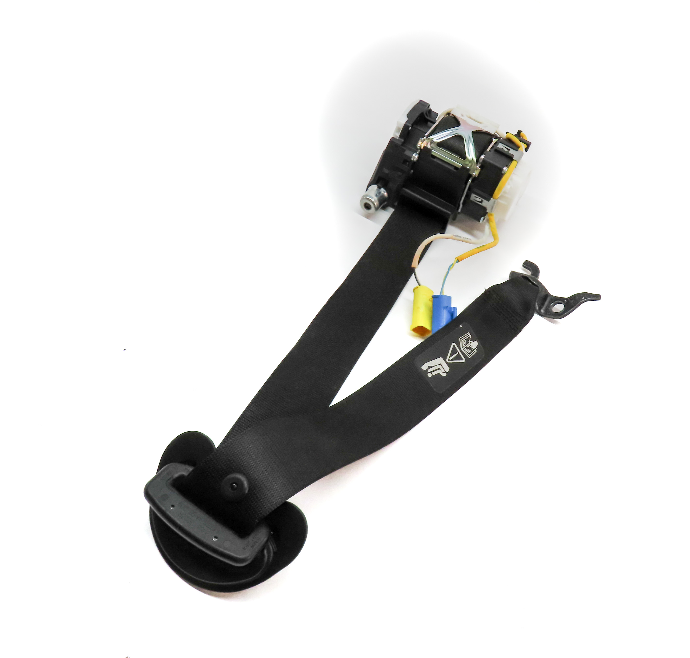 2014 BMW X1 (E84) FRONT RIGHT PASSENGER SEAT SEATBELT BELT RETRACTOR (Gray) — exact item pictured